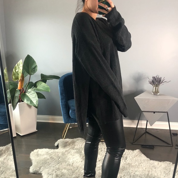 Last ☝️🔷Dark gray sweater knit - Picture 3 of 5